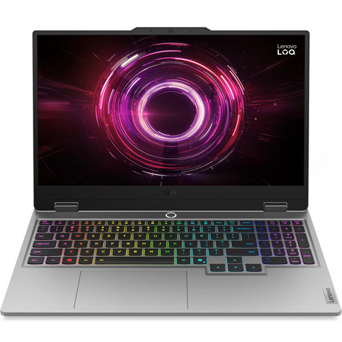 Lenovo LOQ 15AHP10 gaming laptop front view