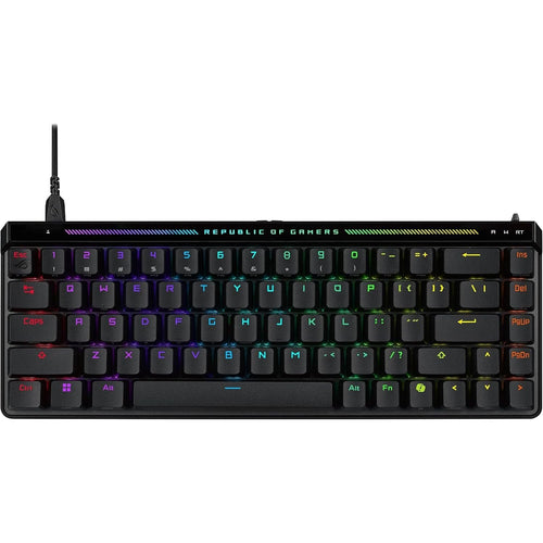 ASUS ROG Falchion Ace HFX gaming keyboard, front view