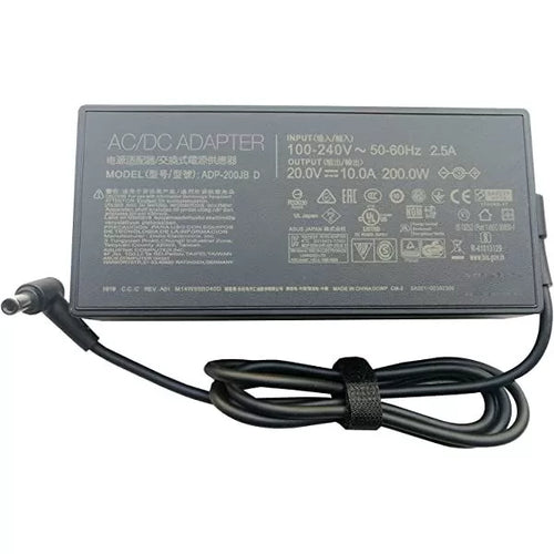 Original Asus 20V 10A 200W gaming laptop charger with 6.0x3.7mm plug