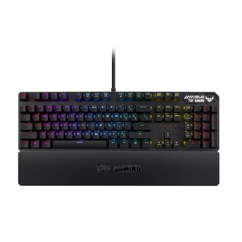 ASUS TUF Gaming K3 Gen II mechanical keyboard, front view